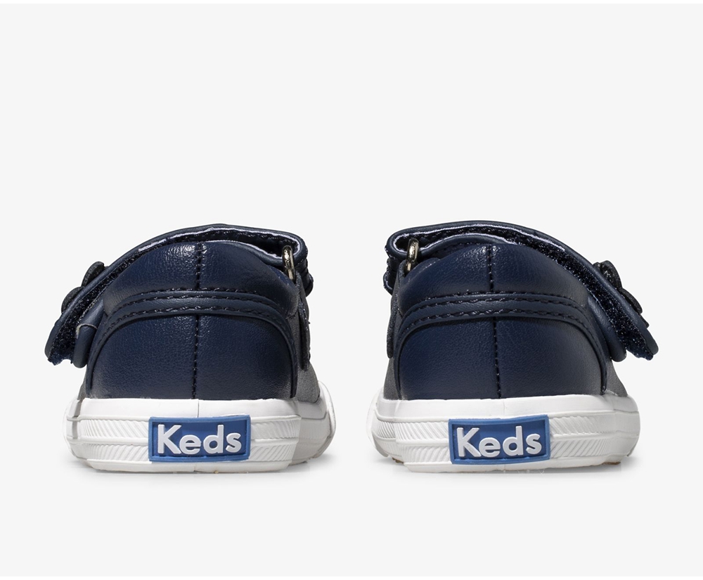 Slip Ons Keds Niños Azul Marino - Ella Mary Jane - 703-JEZRST